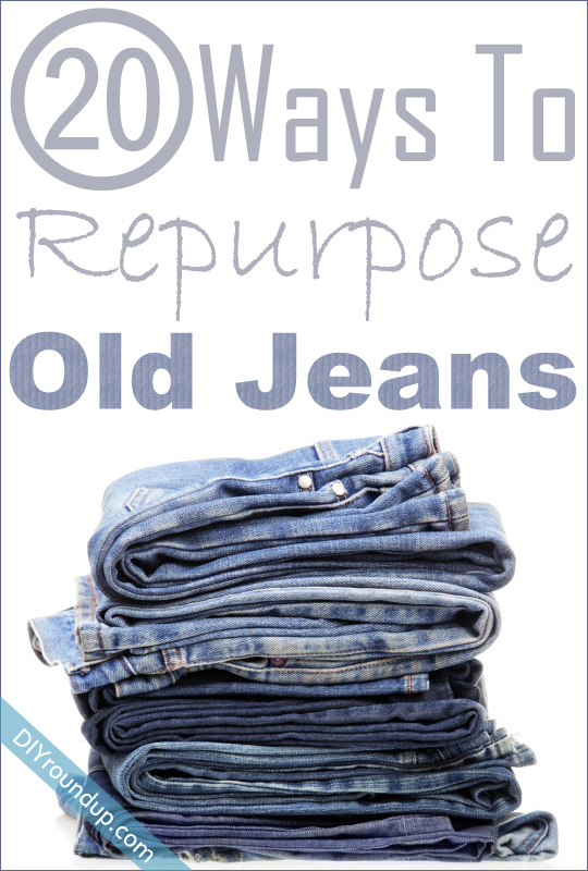 20 Ways To Repurpose Your Old Jeans