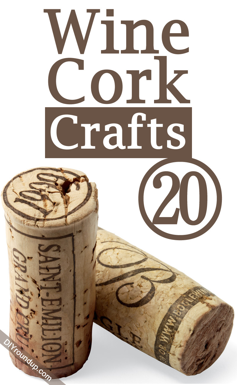 20 Pretty and Creative Wine Cork Crafts to Make!