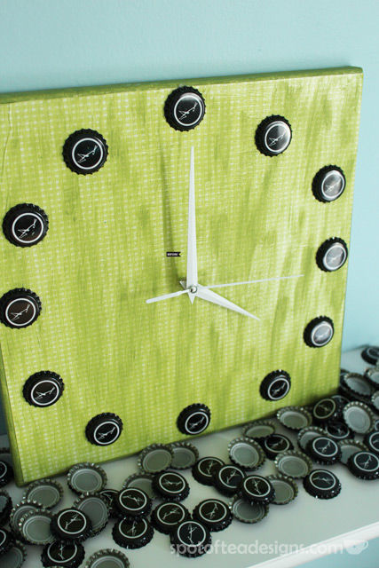 Beer Cap Clock