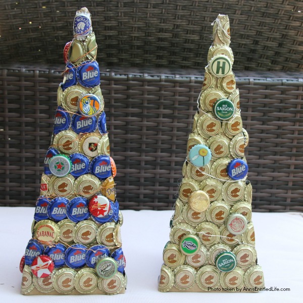 Bottle Cap Christmas Tree