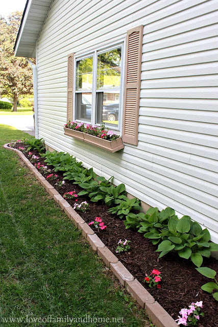 Add Edging To Flower Beds