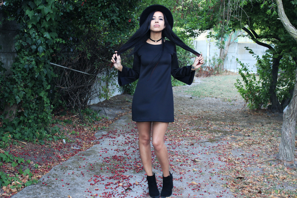 DIY Dress With Bell Sleeves