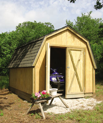 Drive-Thru Backyard Shed