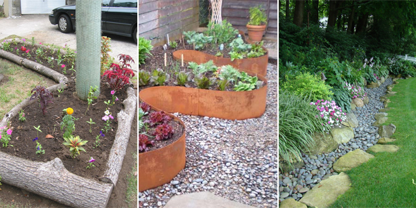 20 Cheap, Creative and Modern Garden Edging Ideas