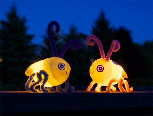 Make Fireflies That Really Light Up