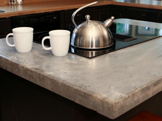 Poured Concrete Countertops