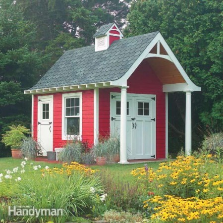 Schoolhouse Storage Shed