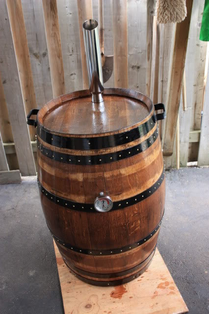 Turn an Old Barrel Into Fully Functional Charcoal BBQ Smoker