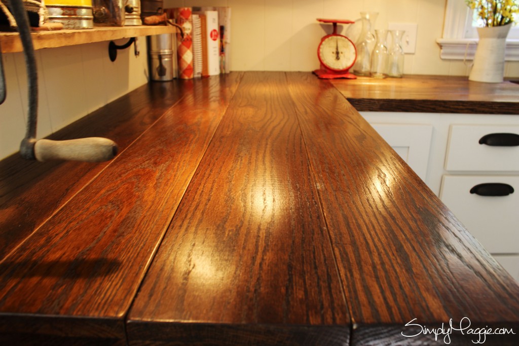 Wide Plank Butcher Block Countertops