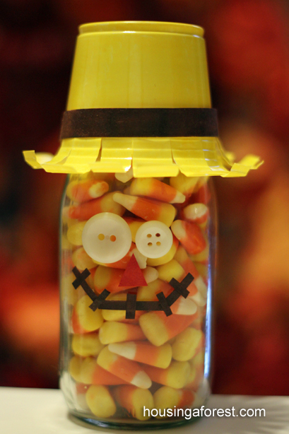 Candy Corn Scarecrow