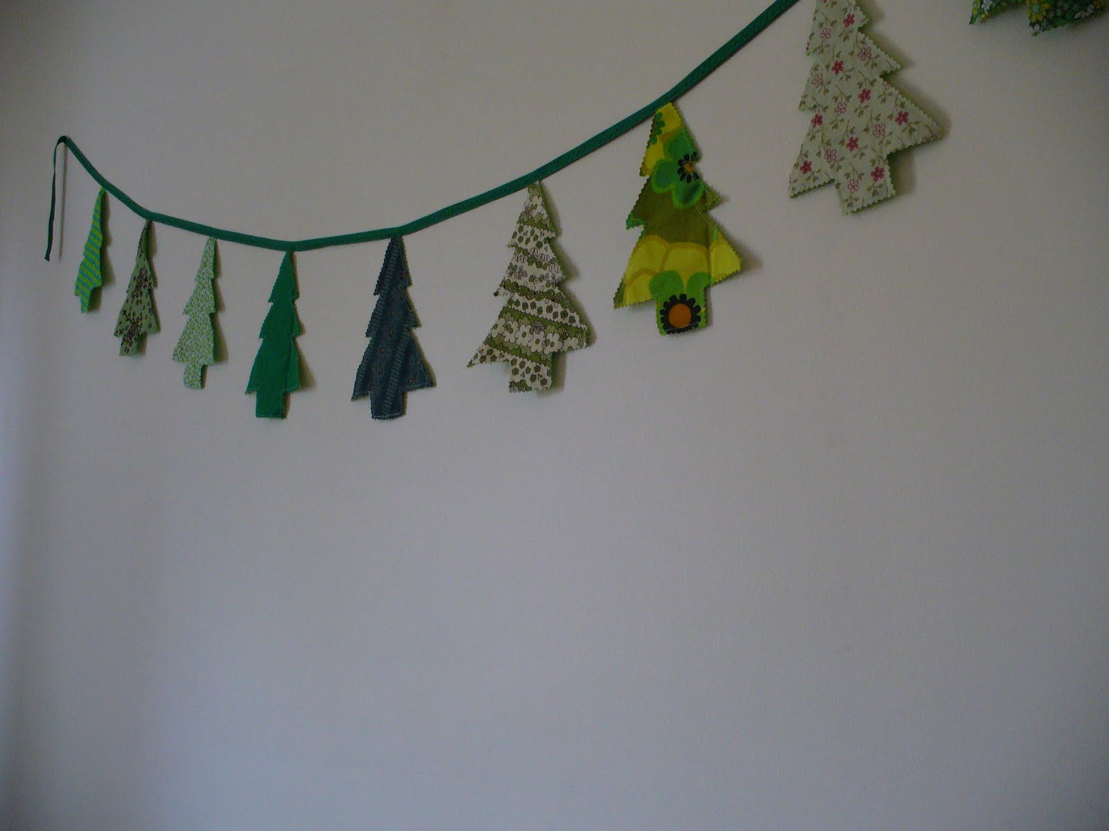 Christmas Tree Bunting