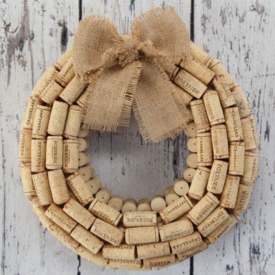 Cork Wreath