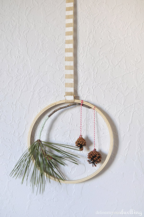 Evergreen Hanging Wall Decoration