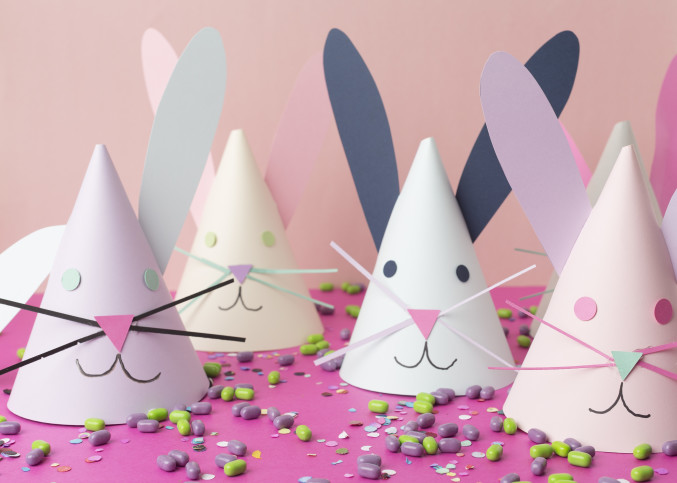 bunny party hats