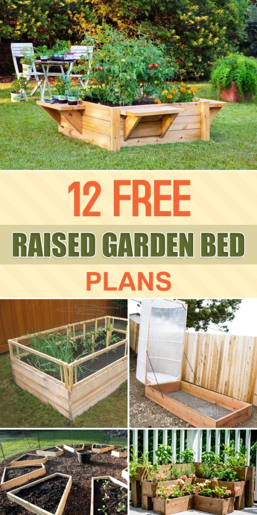 12 Free Raised Garden Bed Plans - DIY Roundup