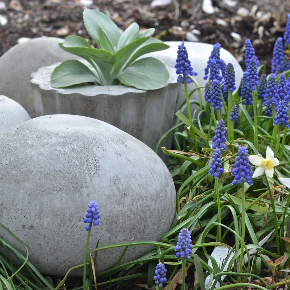 Concrete Garden Orbs