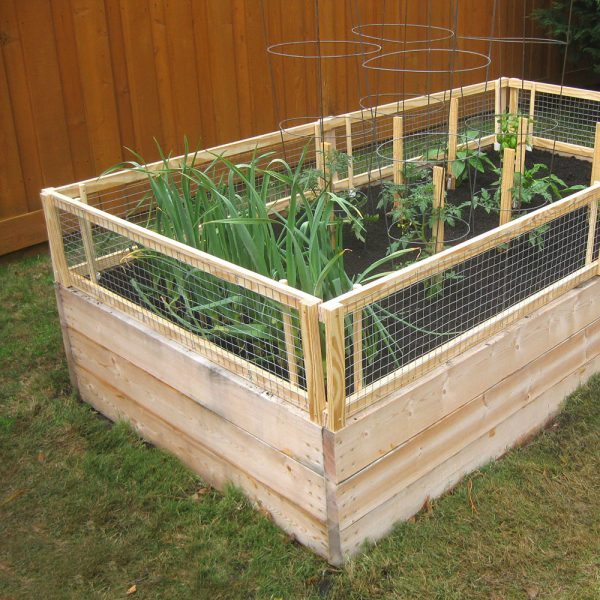 Fenced Garden Bed