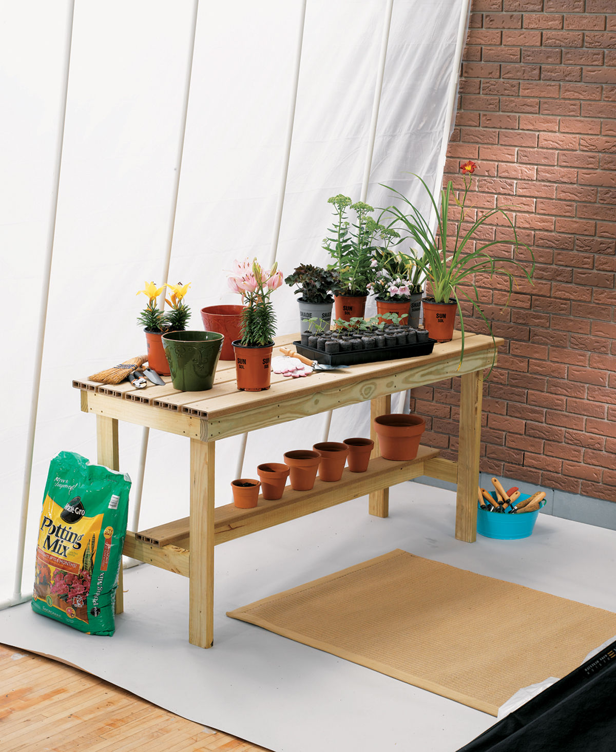 Simple Potting Bench