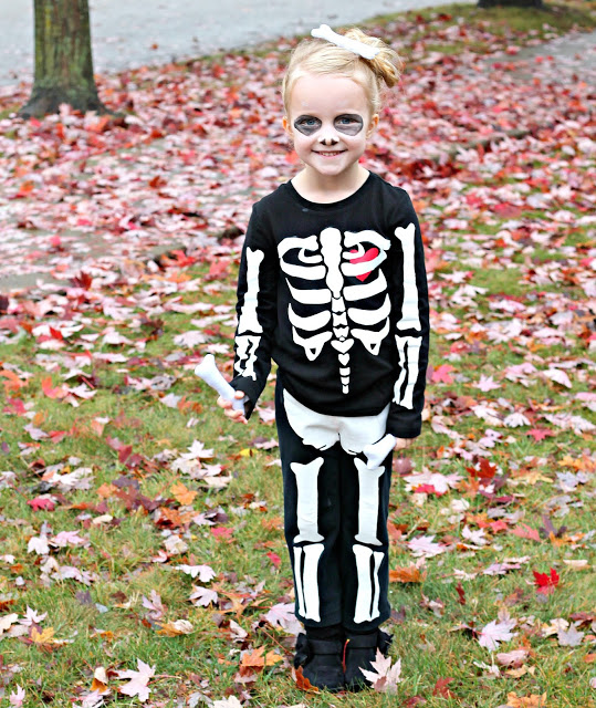 Easy Skeleton Costume