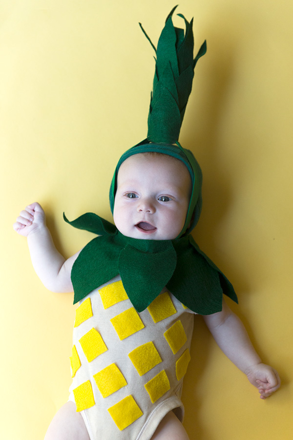 Pineapple Baby Costume