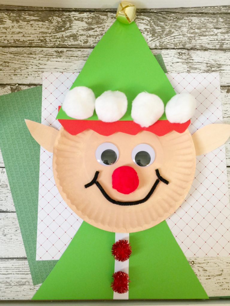 Paper Plate Elf