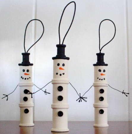 snowman ornaments