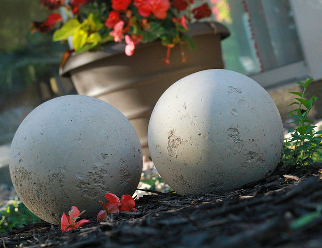 Cement Garden Balls