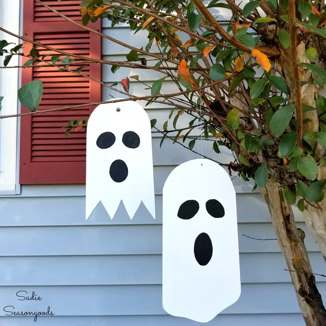 Fan Blade Outdoor Halloween Ghosts