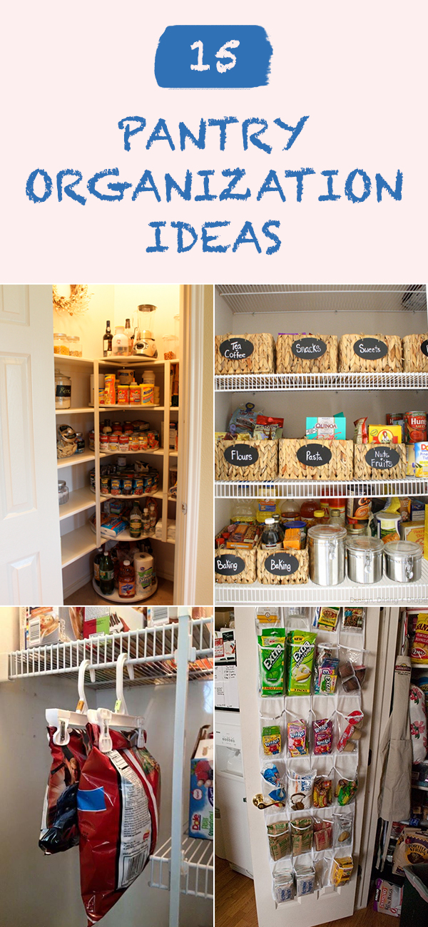 15 Genius Kitchen Pantry Organization Ideas