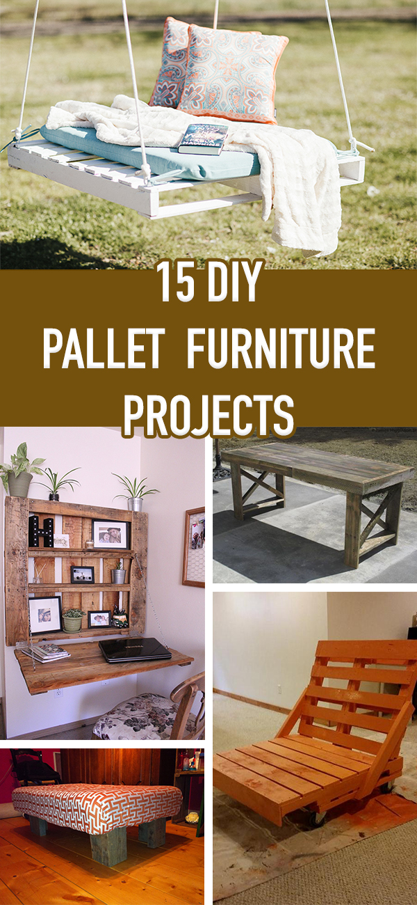 15 DIY Pallet Furniture Projects To Spruce Up Your Home