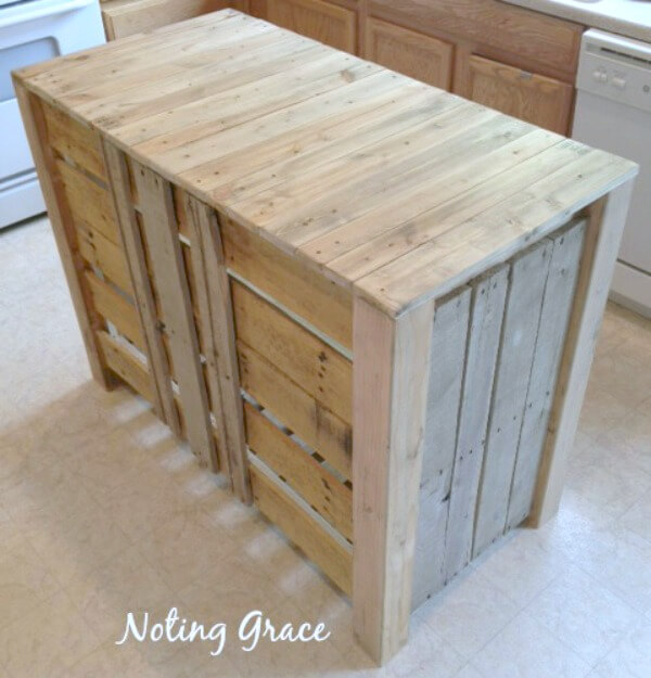 Pallet Kitchen Island