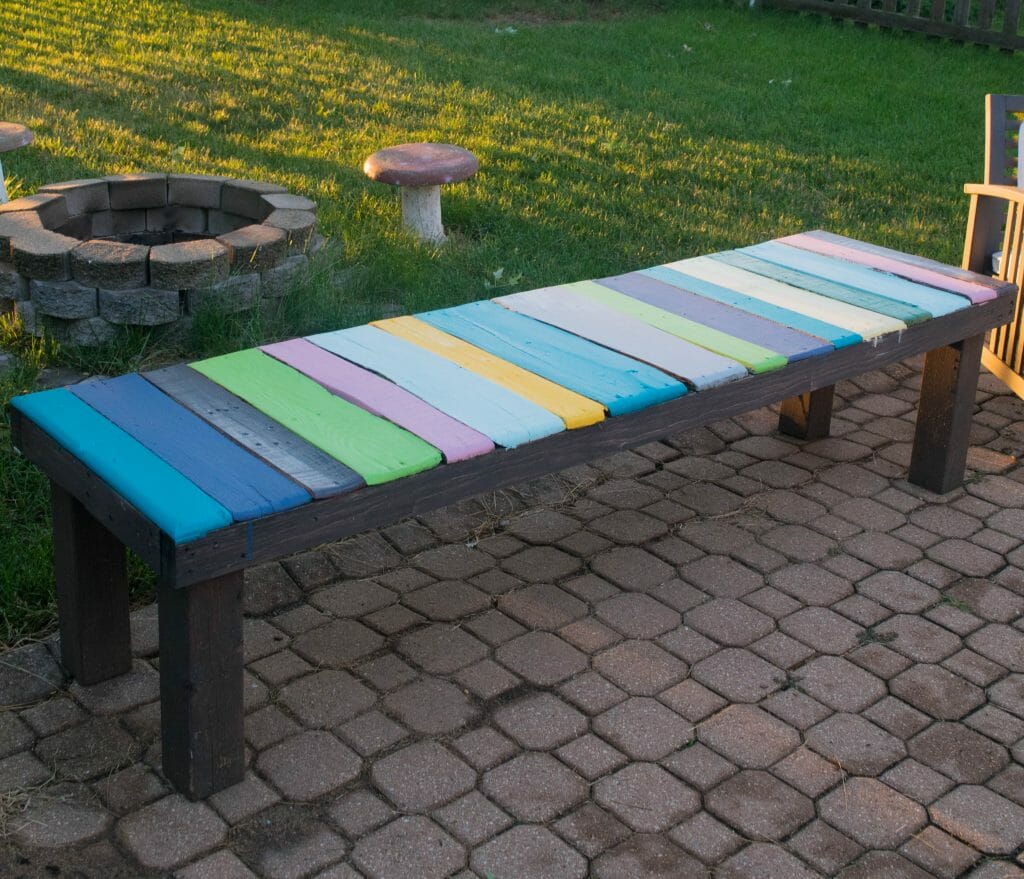 Wood Pallet Bench