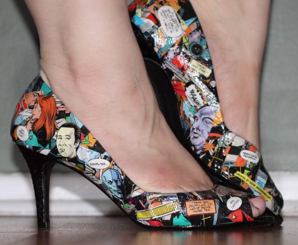 Comic Book Shoes