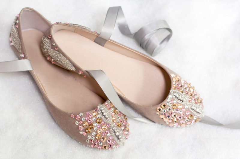 Nutcracker-Inspired Ballet Slippers